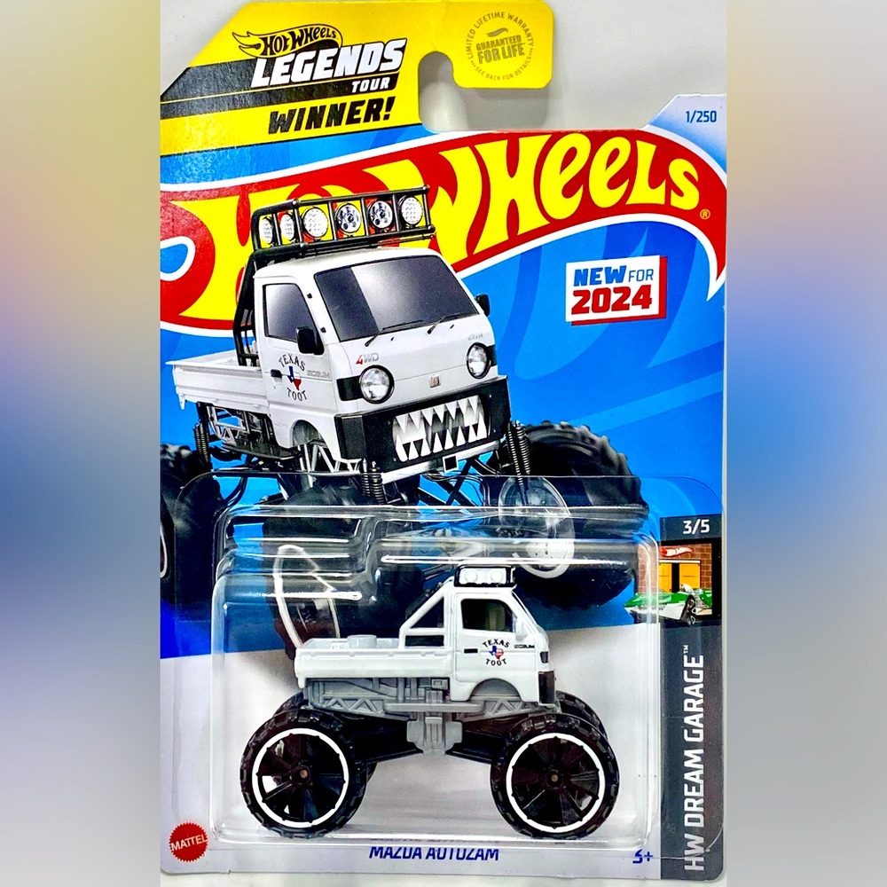 ✅ 🚗4/$20🚗 NEW 2024 MATTEL HOT WHEELS 3/5 HW DREAM GARAGE MAZDA AUTOZAM # 1/250